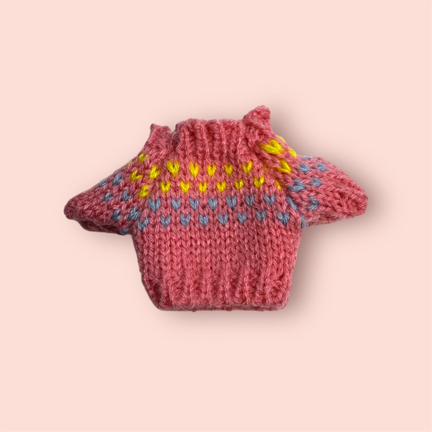 Mini Hearts Crochet Sweater