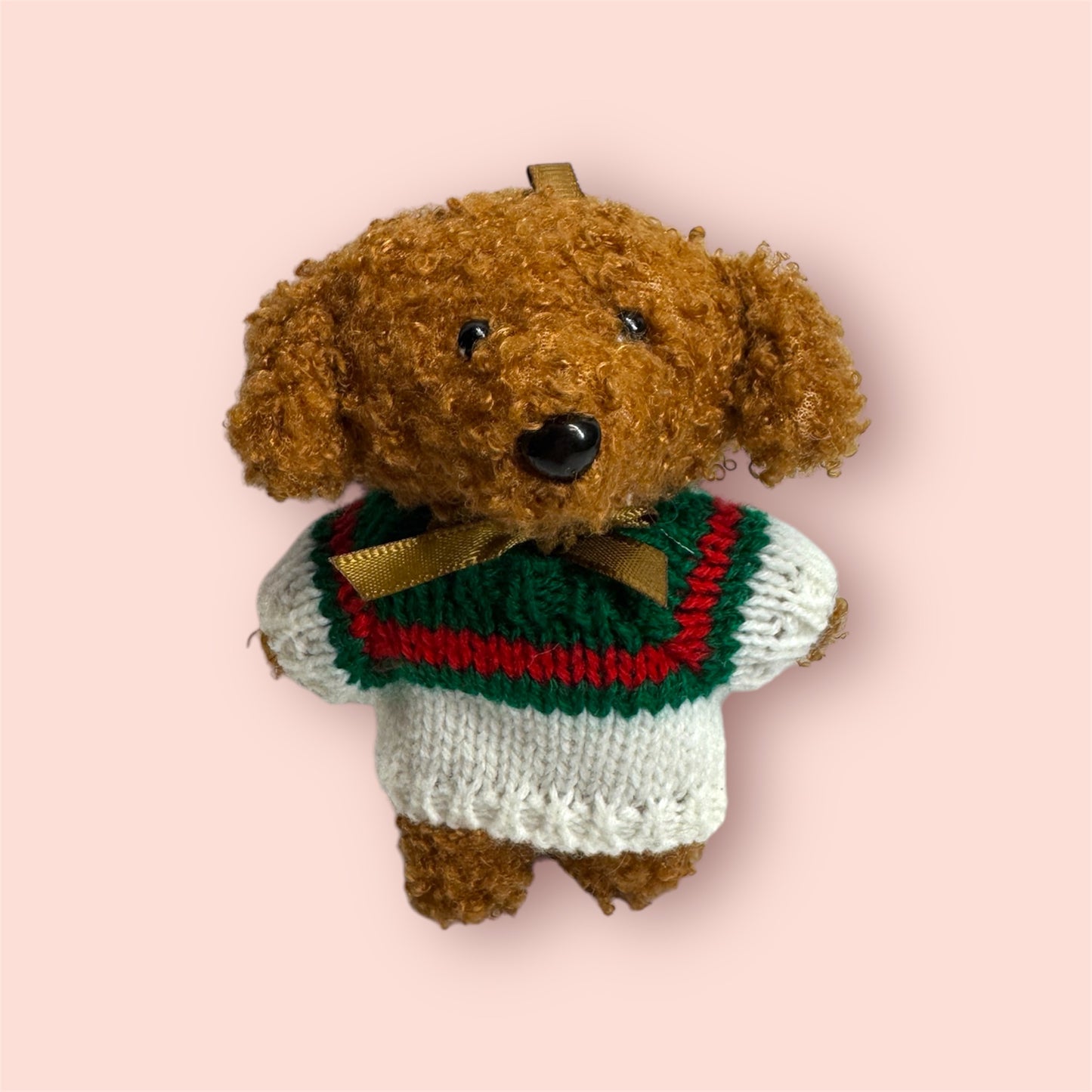 Green n White Crochet Sweater