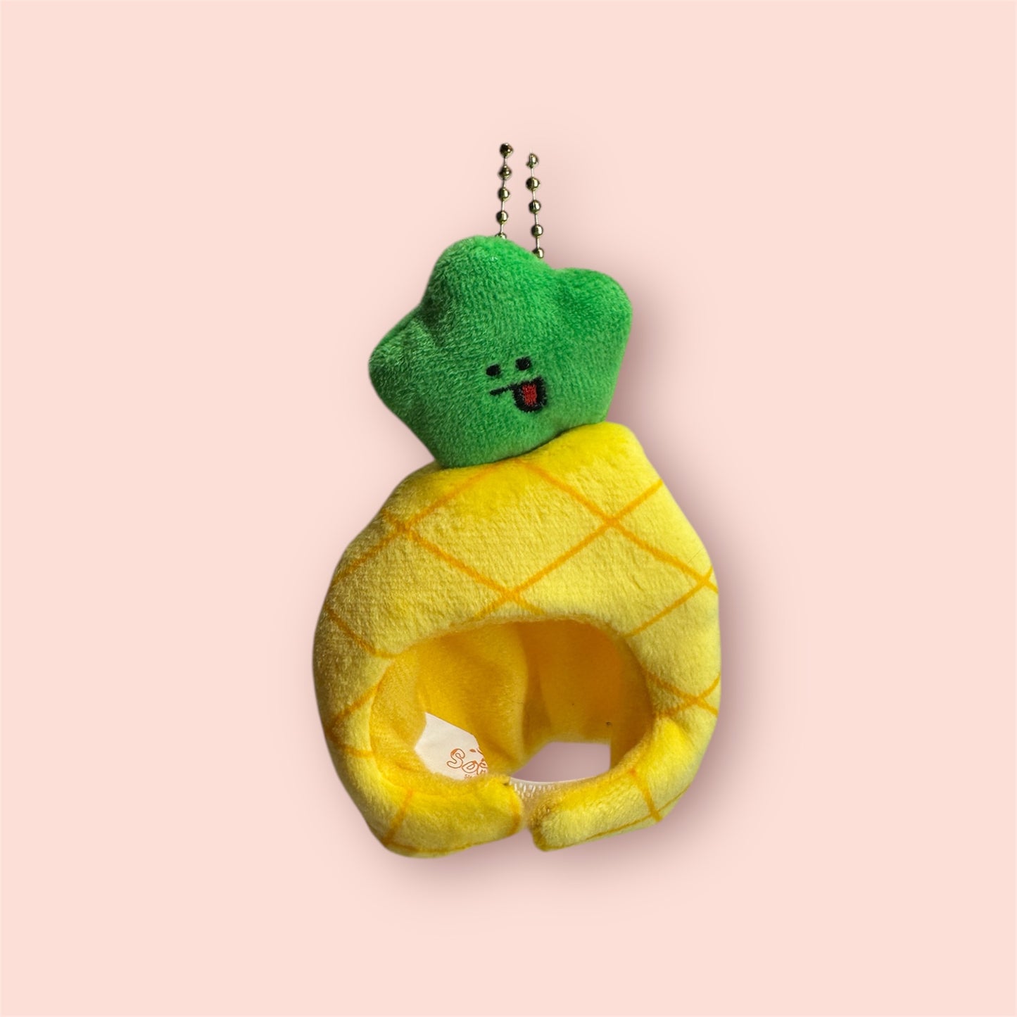 Pineapple Keychain Accessory