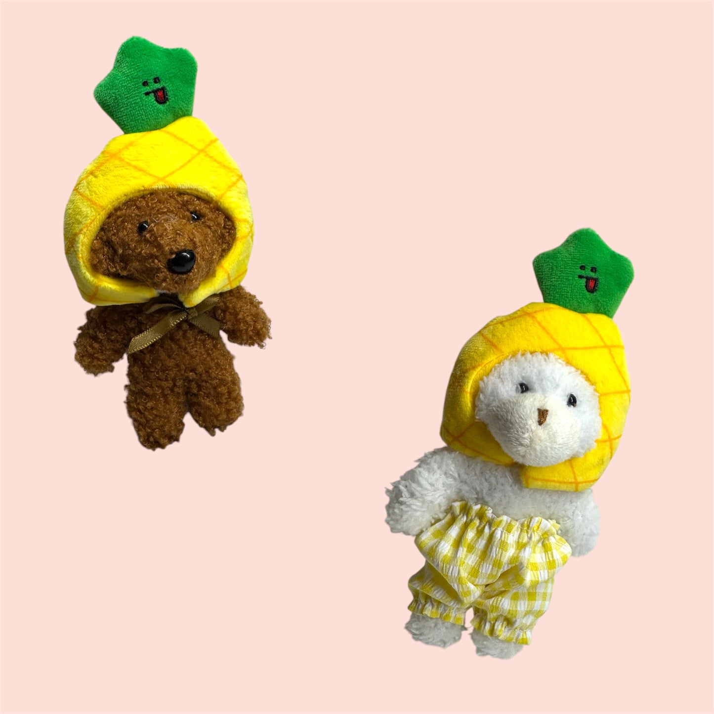 Pineapple Keychain Accessory