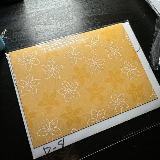 Greeting Card ~ Individual 8/1