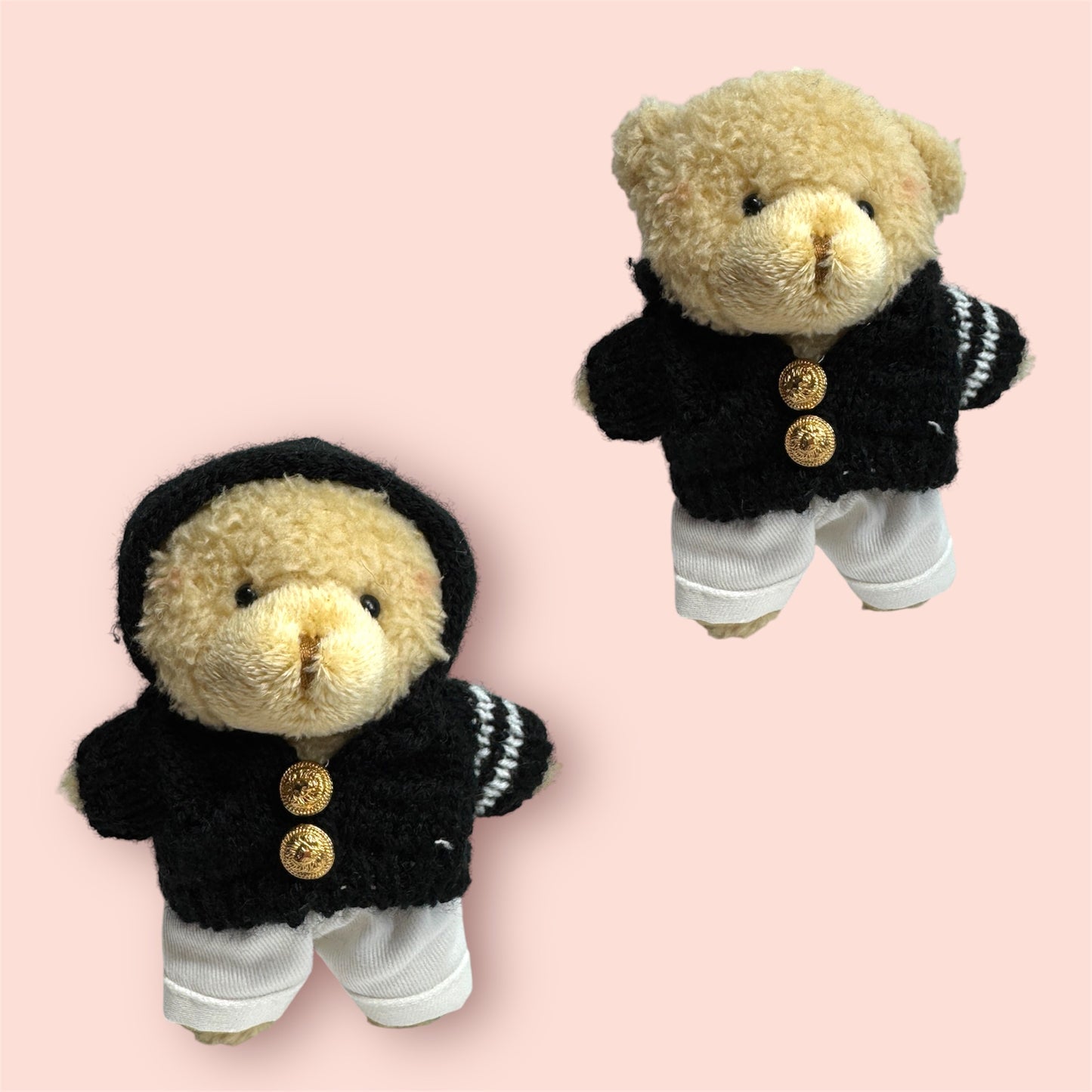 Button Hooded Jacket