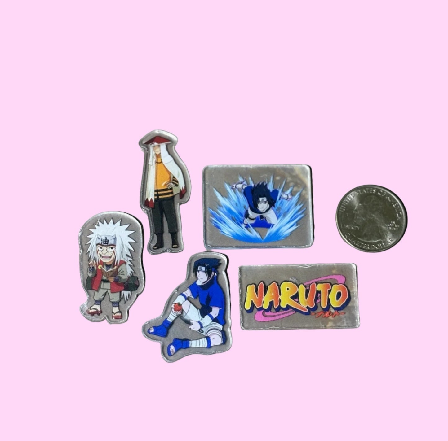 Clear Acrylic Naruto Cabochon - 5pk (styles vary)